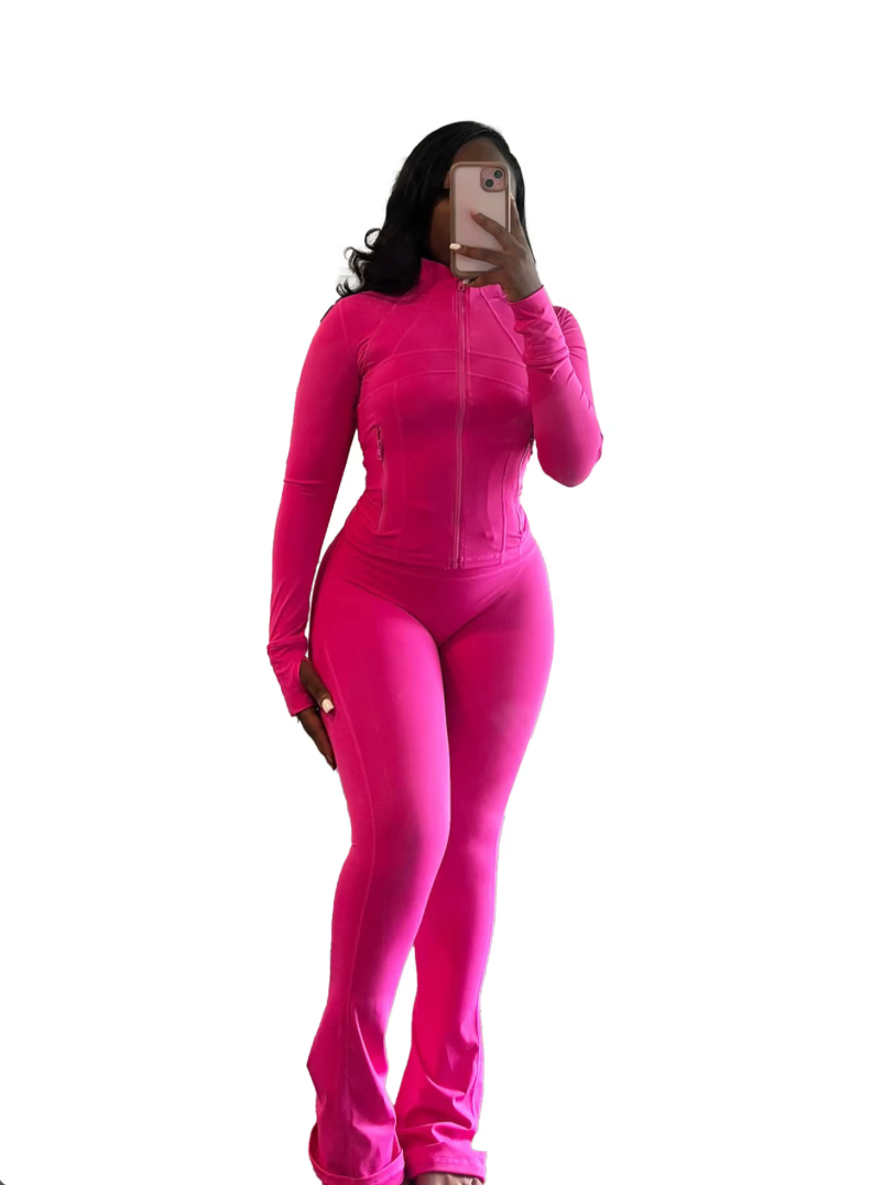 ZenFit Elevate Set (Zen = balance, Fit = fitness, Elevate = high-waisted lift)